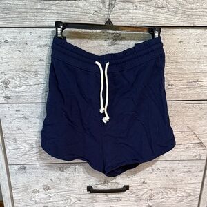 SALE☘️Aerie Navy Athletic Shorts with White Drawstring
